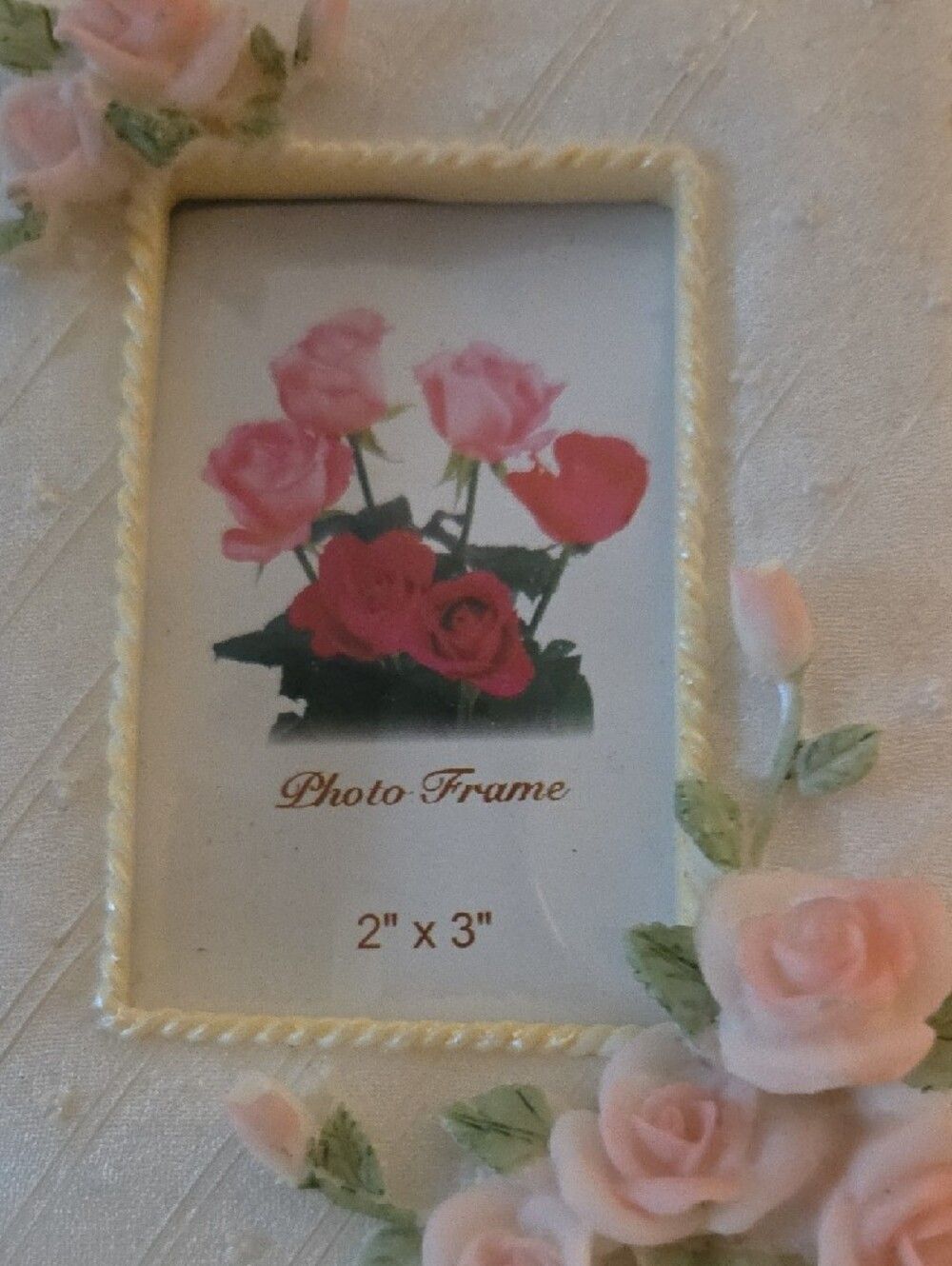 Ceramic Floral Photo Frame - Picture 8 of 8